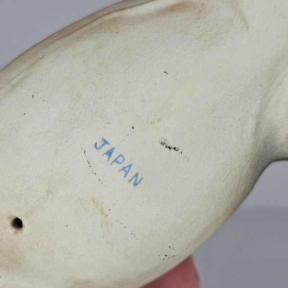 Vintage Ceramic Horse Figurine Japan Trotting Pony Bisque - Picture 6 of 8